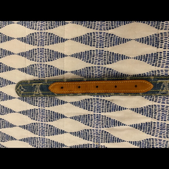 Louis Vuitton LV blue monogram de in belt - Picture 12 of 12